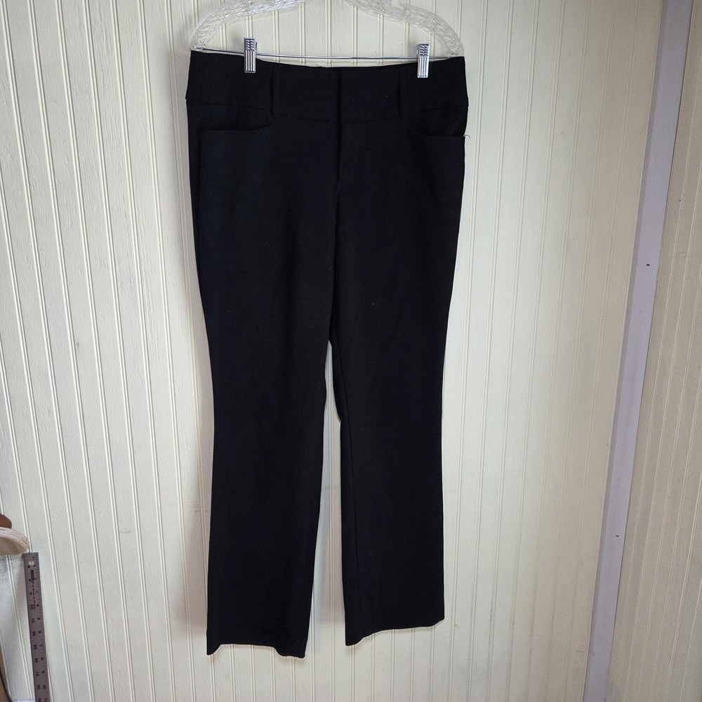 Nine West Black Boot Cut Dress Pants